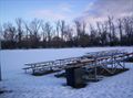 Ground in the winter